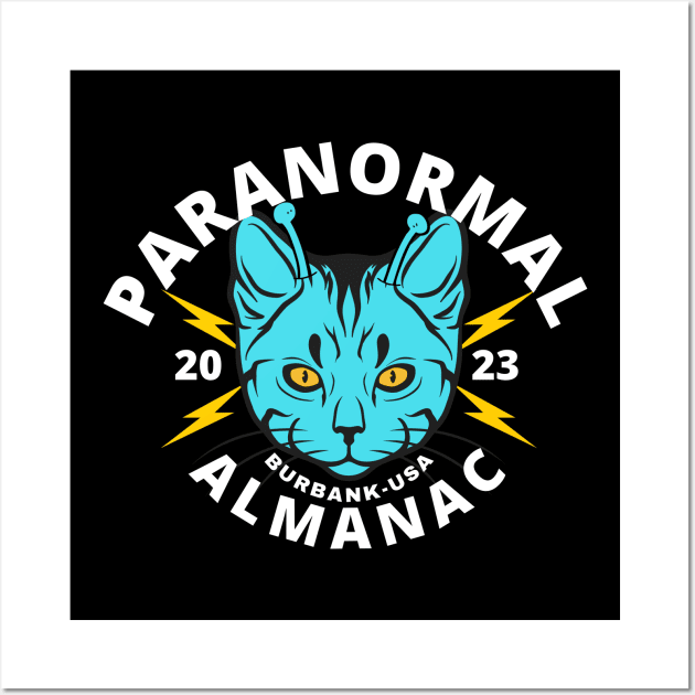 paranormal cat Wall Art by Paranormal Almanac
